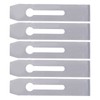 5Pcs Planer Blades Steel 38mm Portable Knife Replacement Accessories for