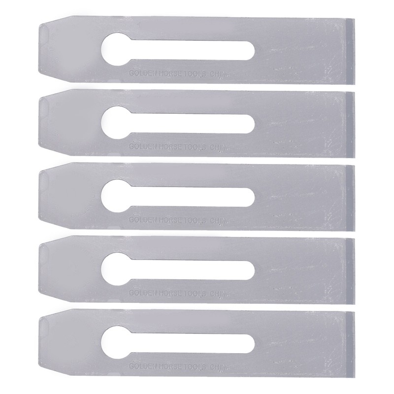 5Pcs Planer Blades Steel 38mm Portable Knife Replacement Accessories for