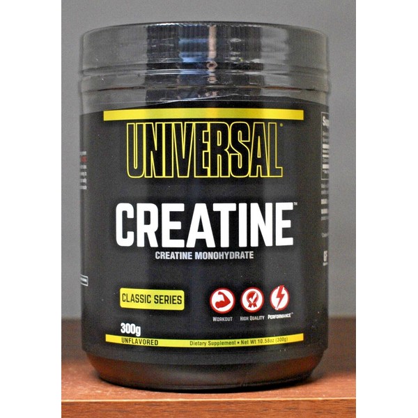 Universal Nutrition Creatine Monohydrate 300 g 60 Servings 10.58 oz