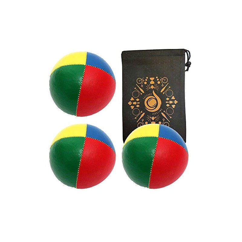 3 x Pro 115g Cascade Classic Juggling Balls - Thud