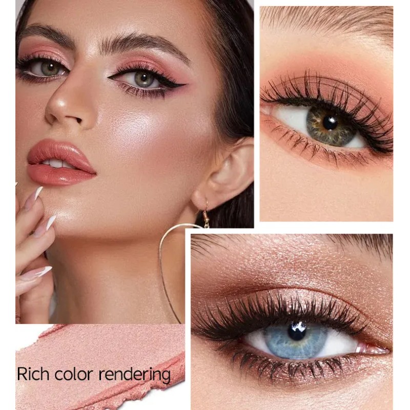 2 Sombra Para Ojos En Barra Varios Tonos Perla Impermeable