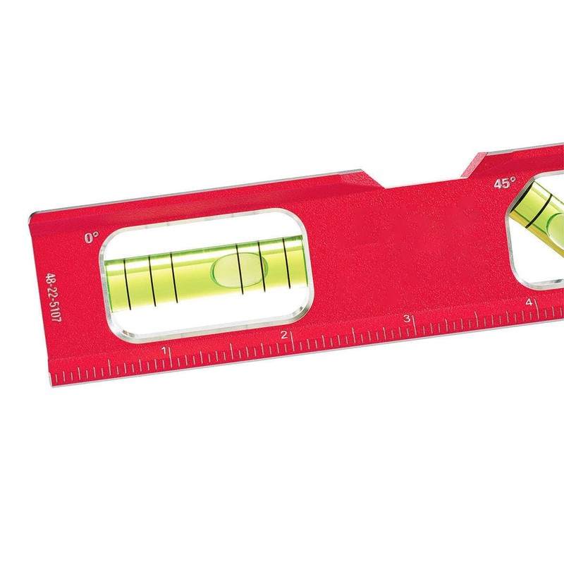 Fits Milwaukee 48-22-5107 Durable Aluminum Standard Compact Billet Torpedo Level