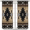 Aztec Curtains, Retro Southwestern Ethnic Geometric Window Treatments for Living