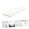 WOONEKY Beauty Salon Bedsheet with Face Hole Elastic Table Cover