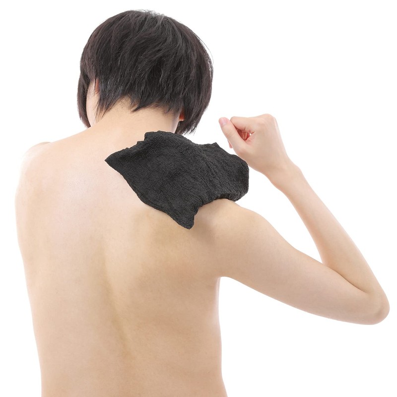 Kuru & Hot Traditional Rayon Akasuri [Reiwa Edition] (Bag, Black)