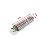 ADEPTNA Clear Gift Wrap Storage Bag Organiser-Christmas Cylinder Gift Wrap