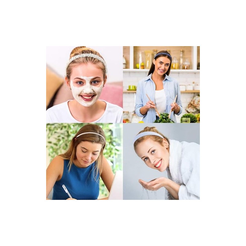 GeorgeX Diademas para Mujer, 7 Piezas Diferentes Bandas para el