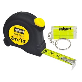 Rolson 50563 3 m x 16 mm Tape Measure