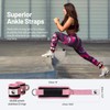 Slim Panda Ankle Straps for Cable Machines and Resistance Bands
