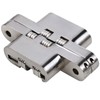 UHPPOTE Polished Invisible Hidden Conceal Mounted Door Blind Cross Hinge