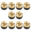 ECSiNG 10PCS Brass Seal Sprayer Tip Gaskets 11x8.2mm for Airless