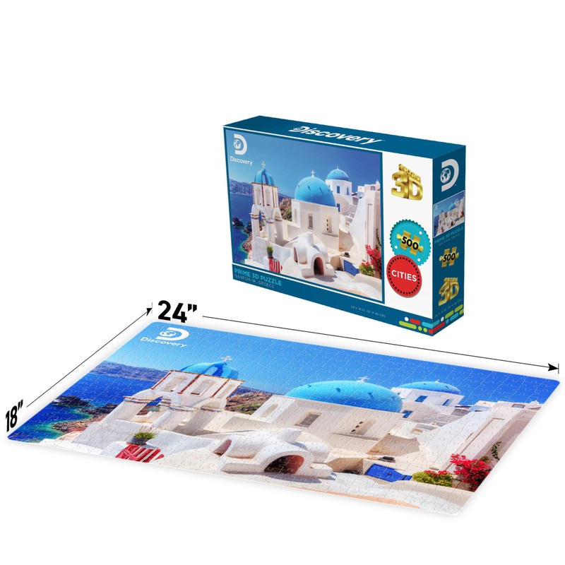 Prime 3D | Discovery | Landmarks | 500 Piece 3D