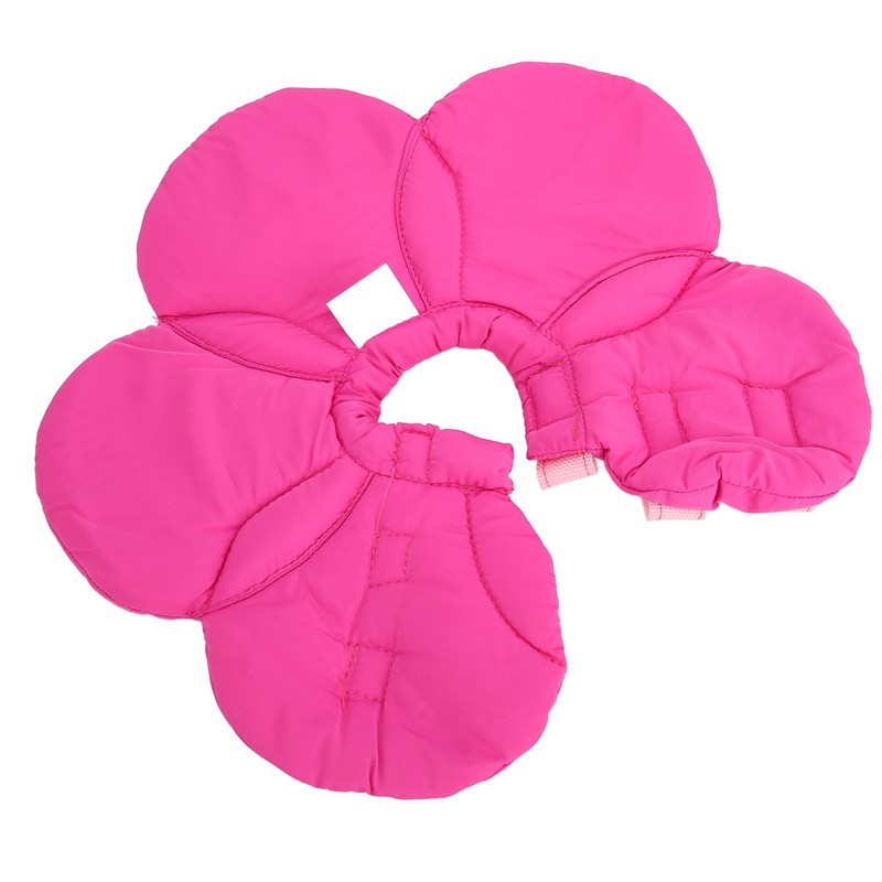 Pet Recovery Collar Adjustable Lightweight Prevent Licking Sunflower Shape Cute