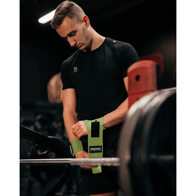 Breaking Limits Lifting Straps & Wrist Wraps for Strength Training,