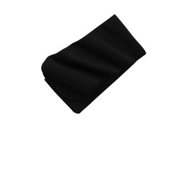 Port Authority Extra Long Fleece Scarf. FS03, Black, OSFA