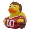 Lilalu 2120 Basketball Player Rubber Duck Bath Toy, Various
