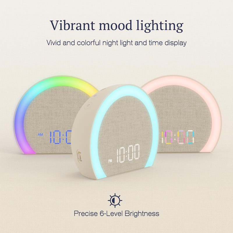 ANJANK Extra Loud Alarm Clock with Wireless Bed Shaker, Vibrating