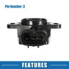 A ABSOPRO Car Throttle Position Sensor TPS Sensor Compatible with