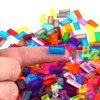 WSRYLTCH Transparent Tiles 1x2 Flat Bricks - 1000pcs Classic Building