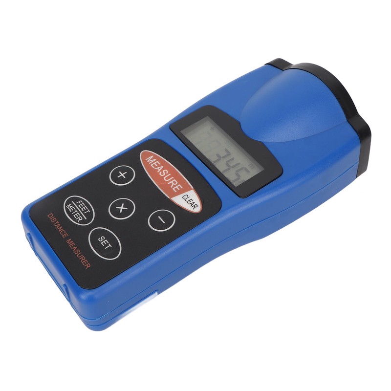 Laser Distance Meter Multifunction 2‑60ft Handheld Portable Digital Laser Distance