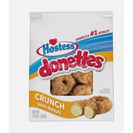 HOSTESS Crunch DONETTES, Sweet Coconut Crunch, 9.5 oz