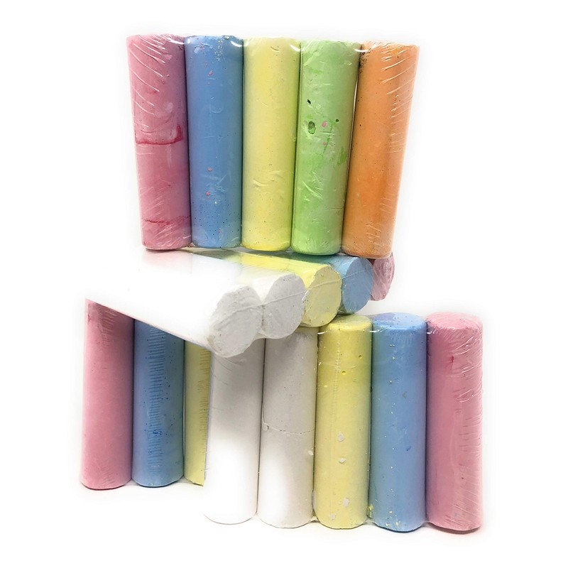 Play Day Sidewalk Chalk 20 Pieces