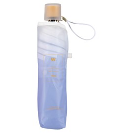 Wpc. PT-WN002-002 Rain Umbrella, Vinyl Umbrella, Cosmetic Umbrella, Mini, Purple, Folding Umbrella, 19.7 inches (50 cm), Women's, Gradient, Pastel Color, Glitter, Photogenic, Transparent, Cute, Fiberglass Fiber, Durable, Stylish, Cute,