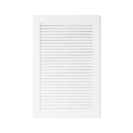 Awenta 6" x 10" Inch Rectangular Plastic White Ventilation Grille with Mesh - Intake, Exhaust, Dryer Soffit Air Vent Cap - HVAC Ceiling Register Vent Cover - Crawl Space Exhaust Wall Vent Hose