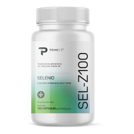 Selenio Suplemento Sel-z100 Primetech 100 Cáps De 100 Mcg