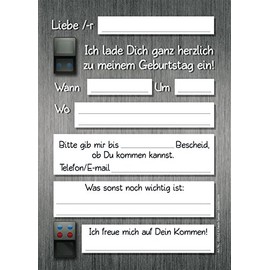 Kids Birthday Party 8 Invitation Cards Space Party Invitations Astronaut Cosmonaut Space/Spaceship/Space/Space Shuttle First Birthday Boy, Modern