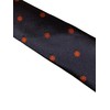 Frederick Thomas navy men-s tie with ladybird embroidered design ladybug