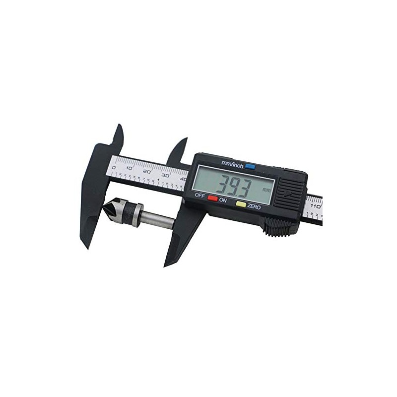 POWERTOOL LCD Digital Caliper, 0-200 Electronic Caliper Precision Vernier Micrometer