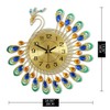 FLEBLE Large Wall Clocks for Living Room Decor Gold Decoration