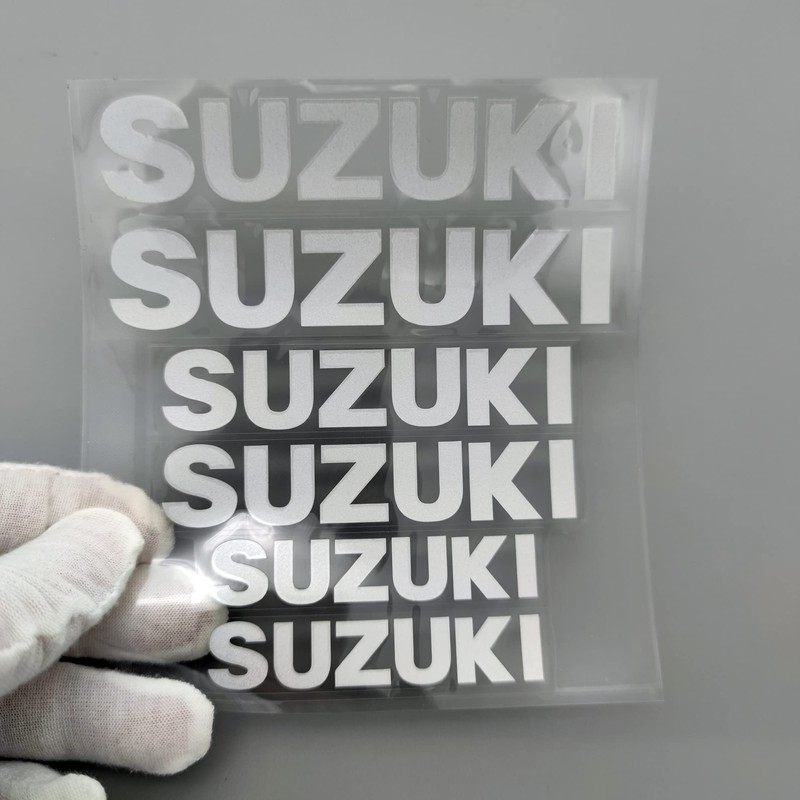 Brake Caliper Sticker for Suzuki White