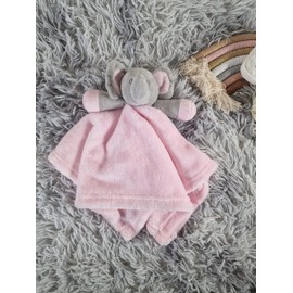 Royal Icon Super Soft Baby Comforters Baby Boys & Girls Comforter Baby Comforter Toy Elephant/Giraffe/Cow Cuddly Fleece Toy Are Ideal for New Baby Gifts and for Peaceful Sleep 19C199