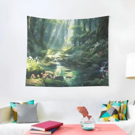 Tapiz, Rayos Cálidos En El Bosque, Habitación O Pared O Cosa