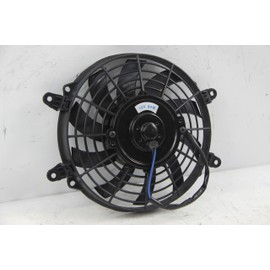 EGINCOOLER 9" 90W Fan 10 Blades Universal High Performance Slim Electric Radiator Cooling Fan with Mounting Kit 9" Electric Radiator Cooling/12V Mount Kit