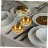 iplusmile 8pcs Stainless Steel Sauce Dipping Bowls Seasoning Bowl Metal