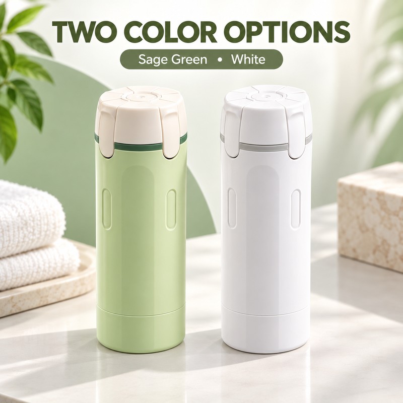 4-in-1 Travel Toiletry Dispenser for Daily Care – Compact Refillable