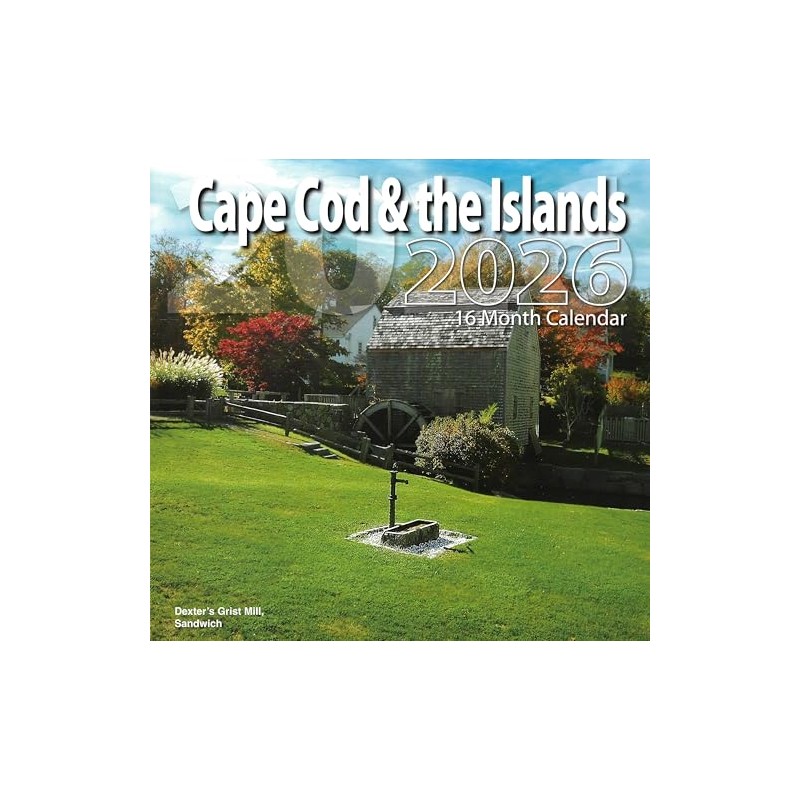 2026 Cape Cod & The Islands Full Size Wall Calendar