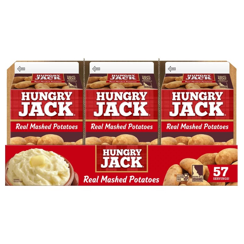 Hungry Jack 2 PACK Hungry Jack Mashed Potatoes (3.25 Lbs.)