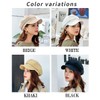 SLOW & MELLOW Women's Simple Plain Hat, Casual, Cotton, Material,