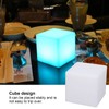 Topyond LED Tesseract Cube Light, Remote Control, RGBW, Adjustable, 16