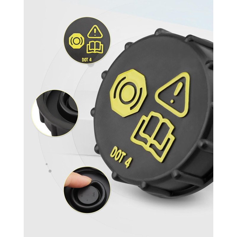 Brake Master Cylinder Tank Reservoir Cap Fit for Pontiac Solstice