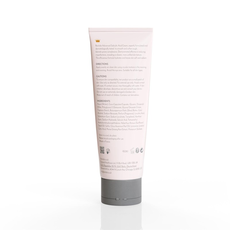 Revitale Advanced Salicylic Acid Cream for Face & Body 80g