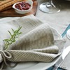 Set of 4 x Luxury Linen & Cotton Fabric Napkins