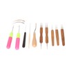 12pcs Dreadlocks Tool Set Dreadlocks Crochet Hook Hair Locking Tool