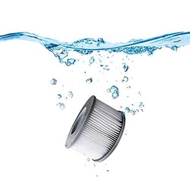 WuYan 2pcs Hot Tub Filters for MSpa Inflatable Pools, Enhanced Version Filter Cartridge Pump Fit for MSPA All Current Hot Tubs