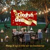 Graduation Banner 2022 - Extra Large Red Congrats Grad Banner