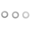 120Pcs Washer Flat Stainless Steel 4mm ID 7mm OD Accessory